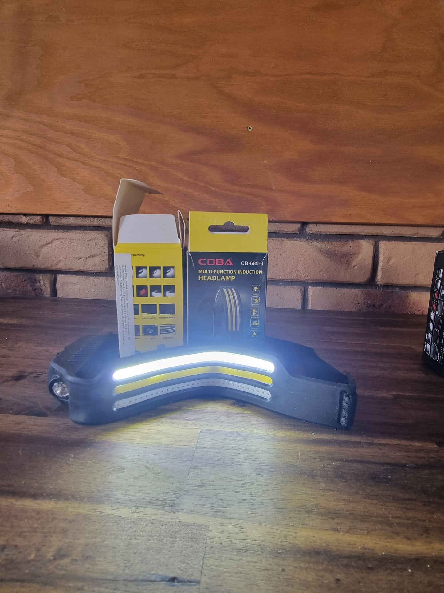Head Torch - 3x LED strips