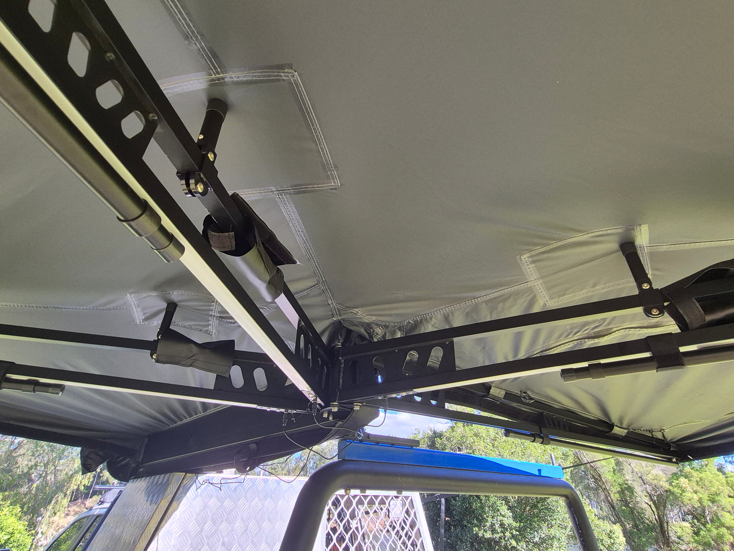 The Escape 270 degree Free Standing Awning