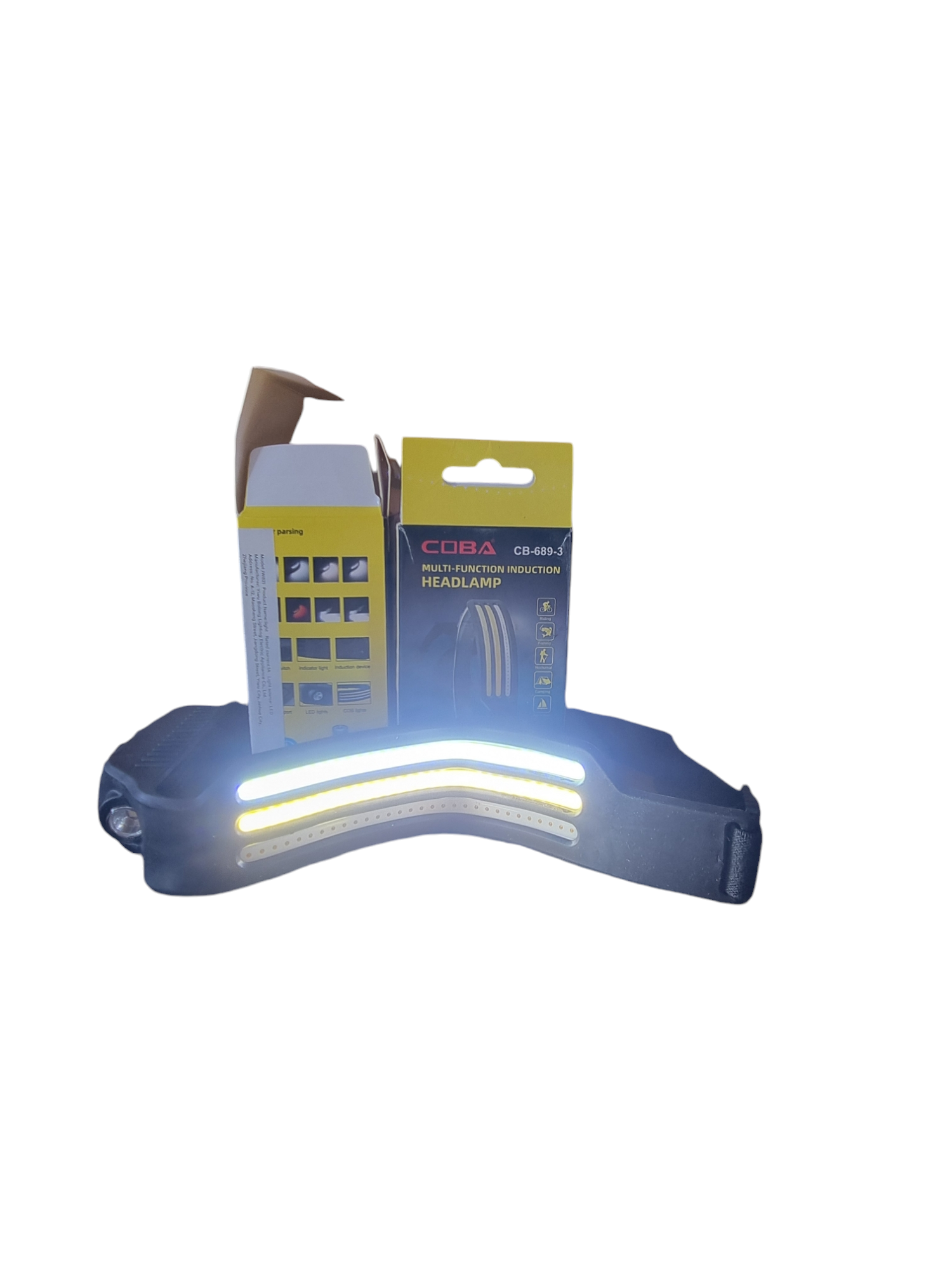 Head Torch - 3x LED strips – Escape with the good gear