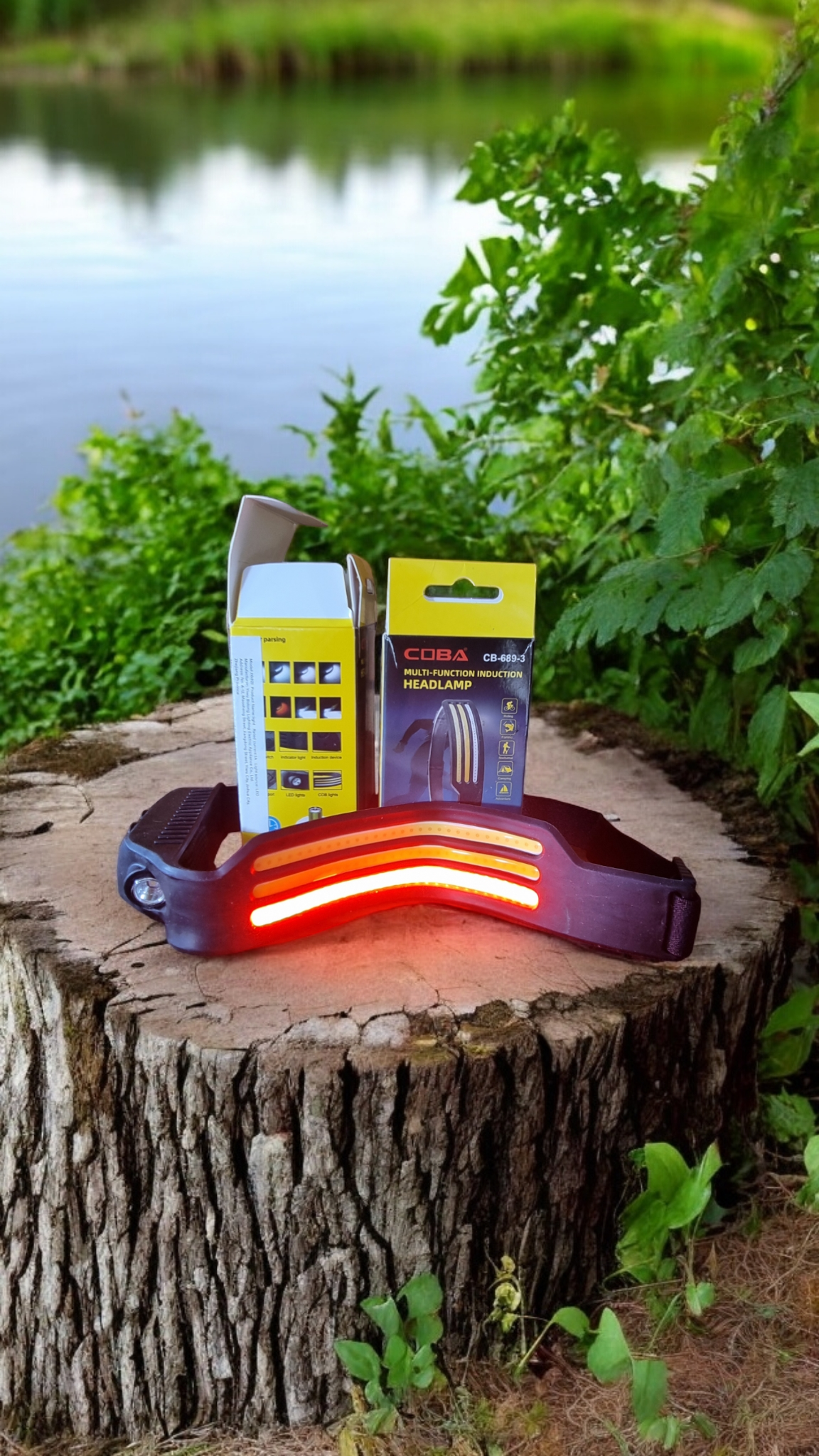 Head Torch - 3x LED strips
